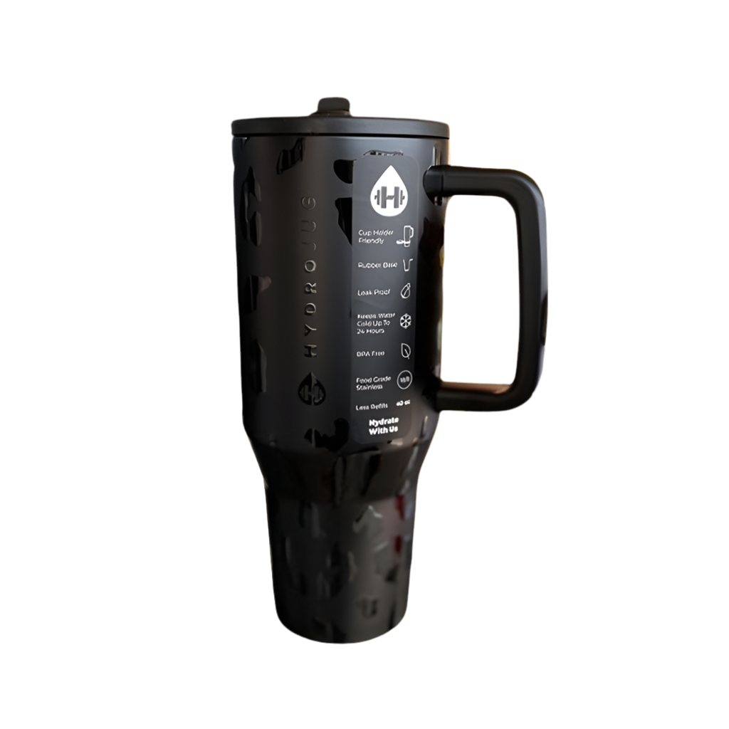 “HydroJug Traveler Insulated Mug”