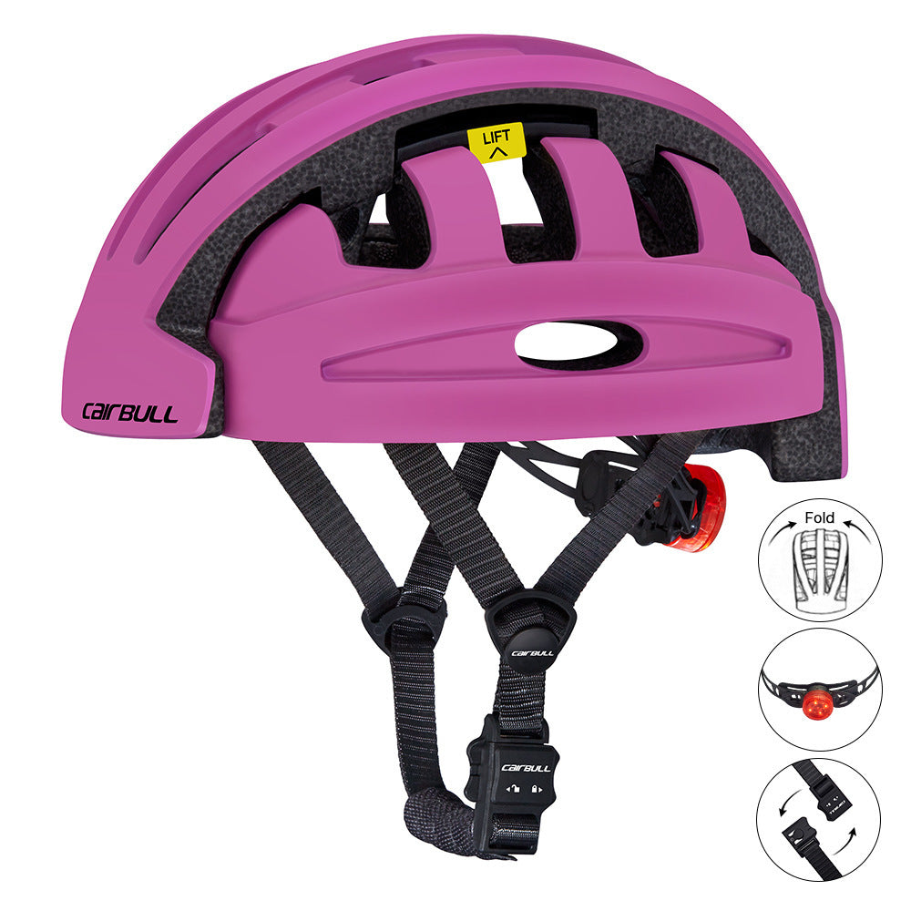 “Electric Scooter Balance Bike Folding Riding Helmet”