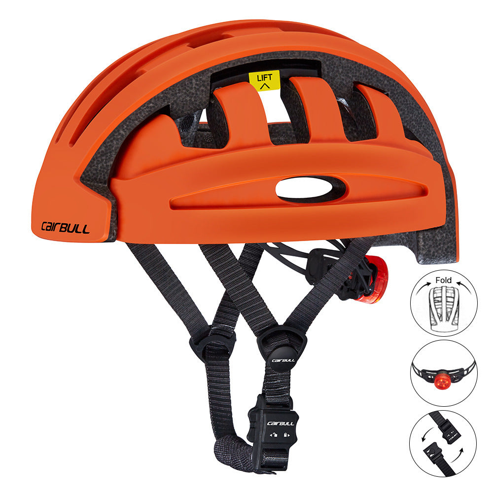 “Electric Scooter Balance Bike Folding Riding Helmet”