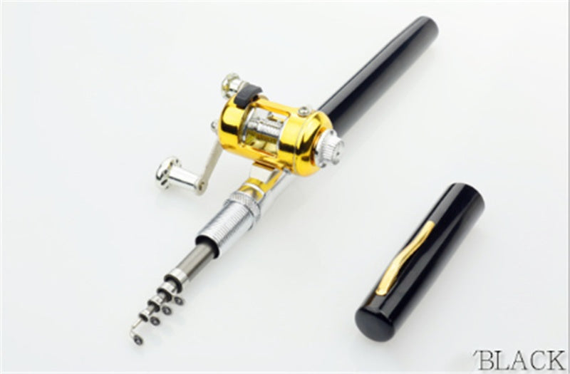 “Mini Portable Ice Fishing Rod – Pocket-Sized Raft Rod”