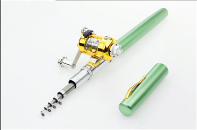 “Mini Portable Ice Fishing Rod – Pocket-Sized Raft Rod”