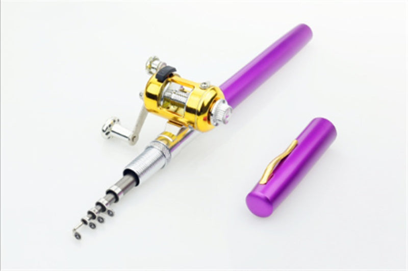 “Mini Portable Ice Fishing Rod – Pocket-Sized Raft Rod”