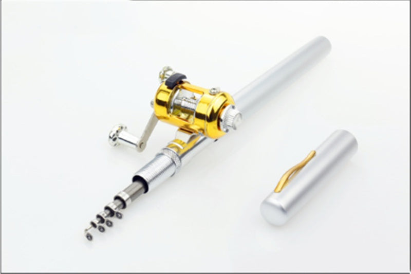 “Mini Portable Ice Fishing Rod – Pocket-Sized Raft Rod”