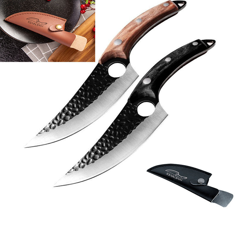 “Slaughter Meat Boning Scimitar Knife – Special Skinning & Butcher Tool”