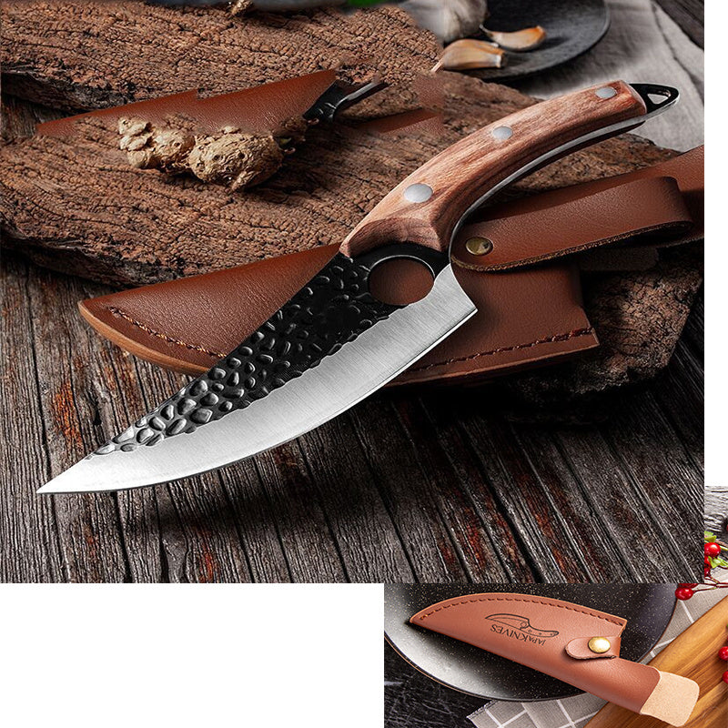 “Slaughter Meat Boning Scimitar Knife – Special Skinning & Butcher Tool”