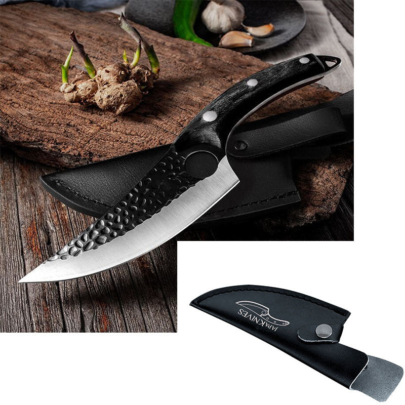 “Slaughter Meat Boning Scimitar Knife – Special Skinning & Butcher Tool”