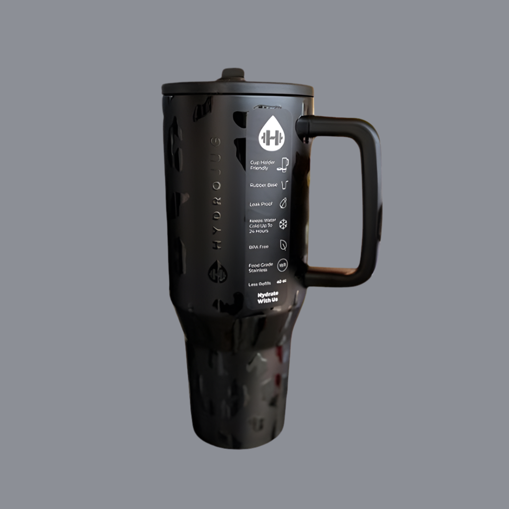 “HydroJug Traveler Insulated Mug”