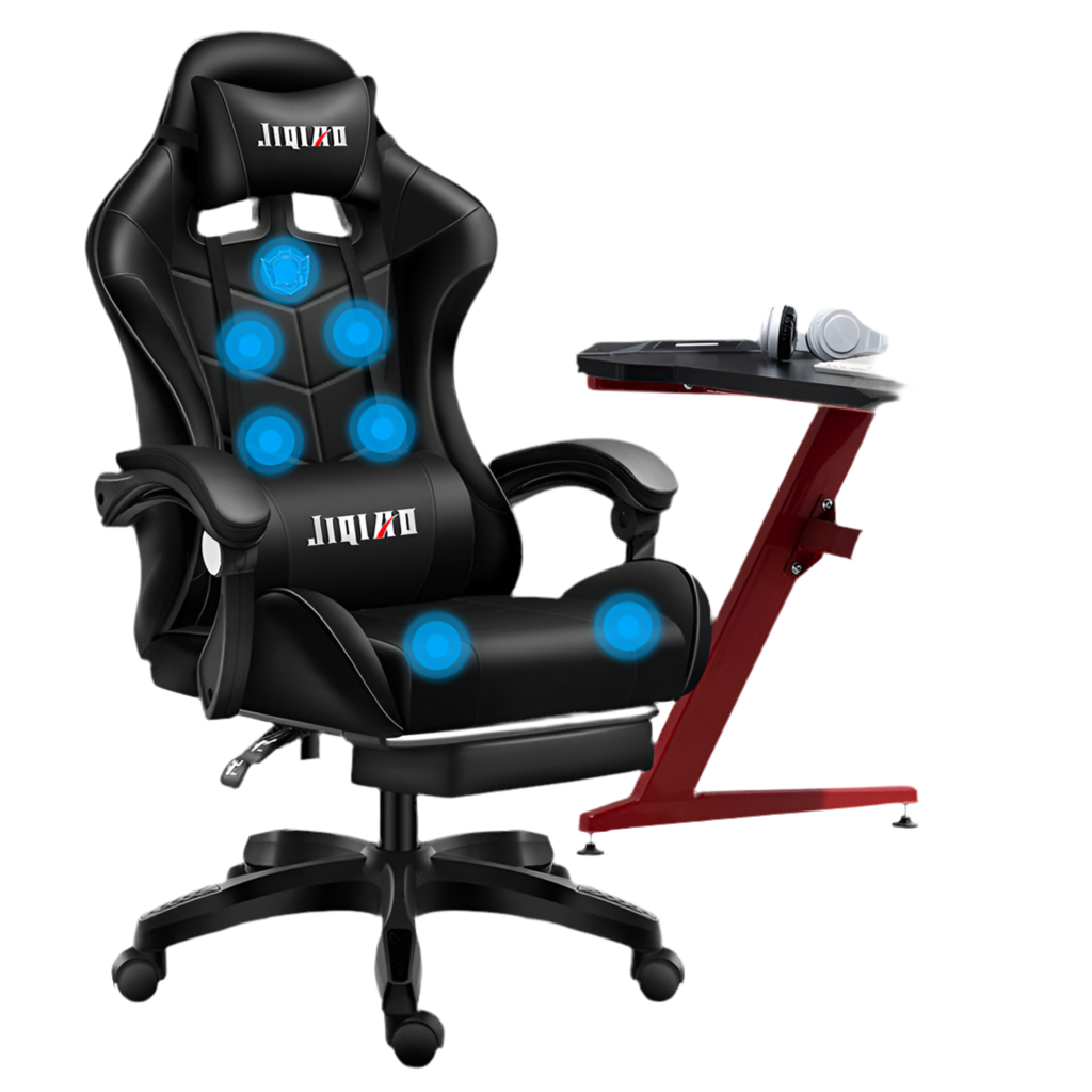 “Ergonomic Swivel Gaming Chair for Home & Dorm”