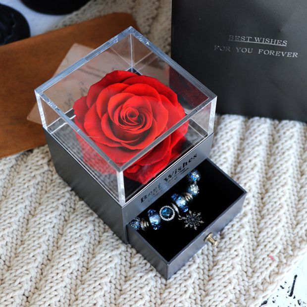 “Eternal Rose Jewelry Box”