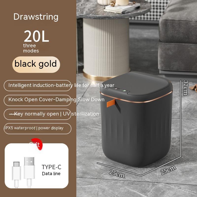 “Smart Trash Can with Lid”