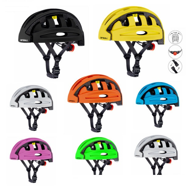 “Electric Scooter Balance Bike Folding Riding Helmet”