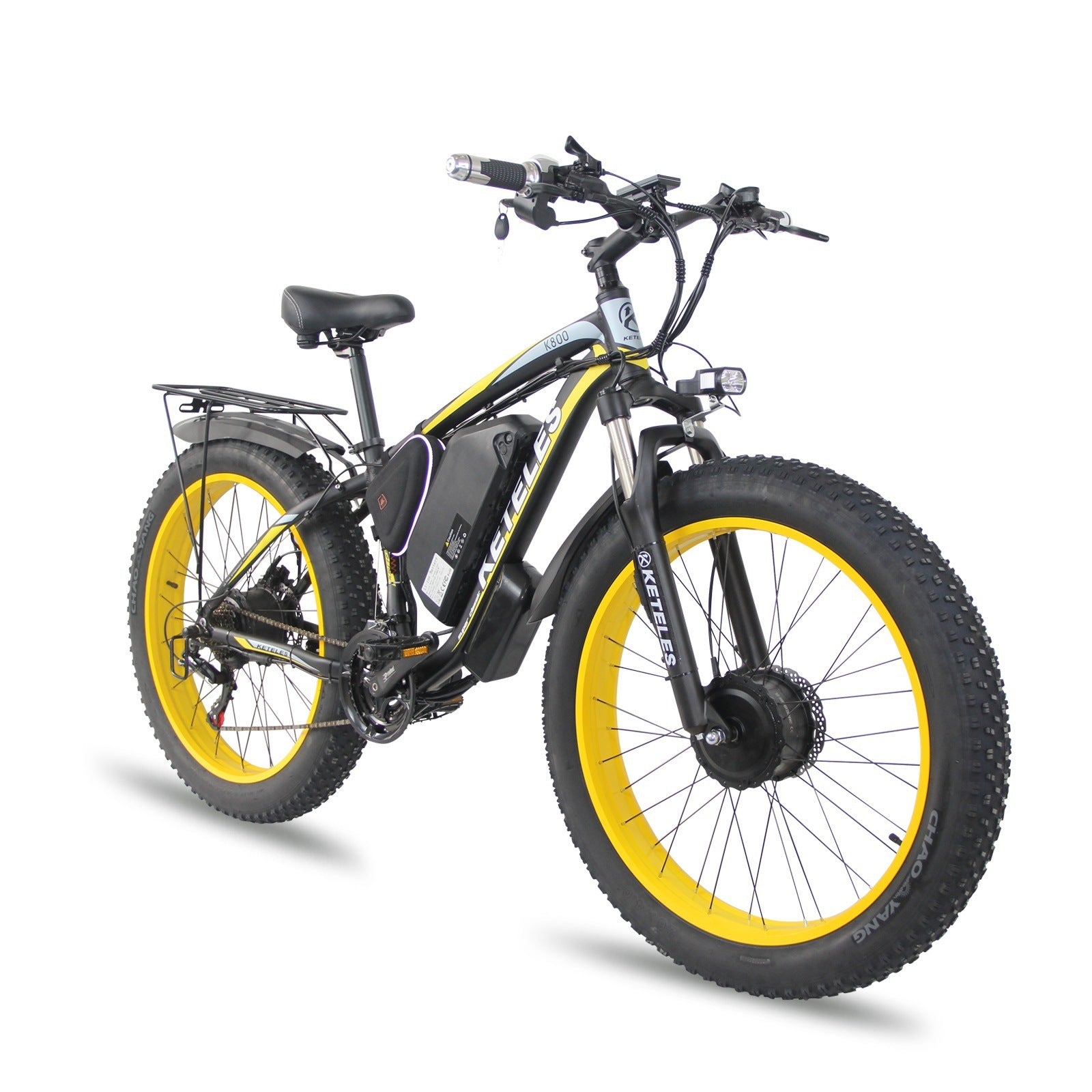 “Dual Motor 21-Speed Electric Bike”