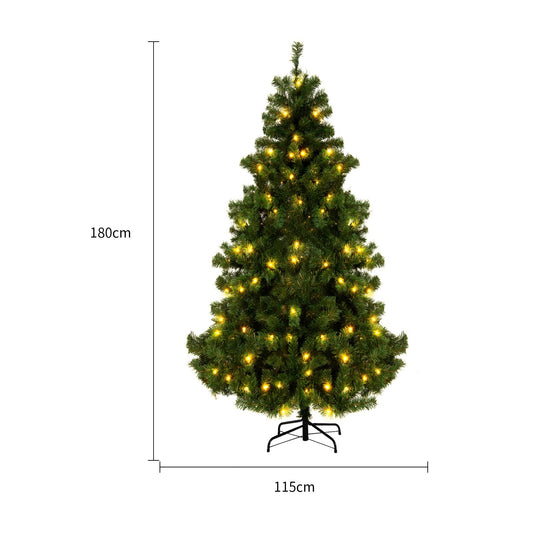 “Artificial Snow Christmas Tree”