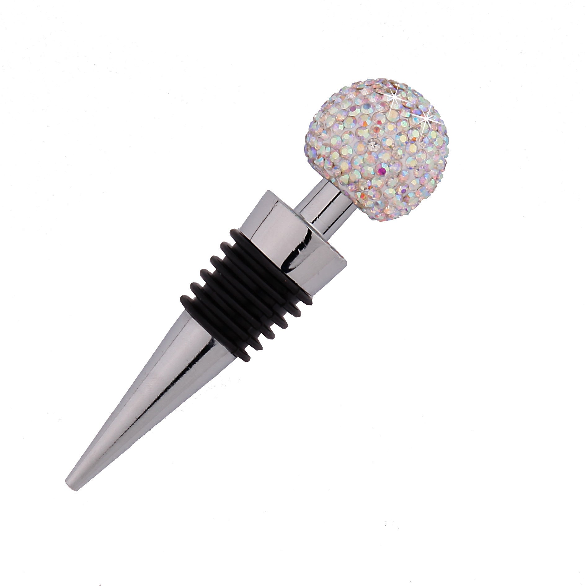 “Crystal Ball Wine Stopper – Elegant Preservative Wine Bottle Stopper”