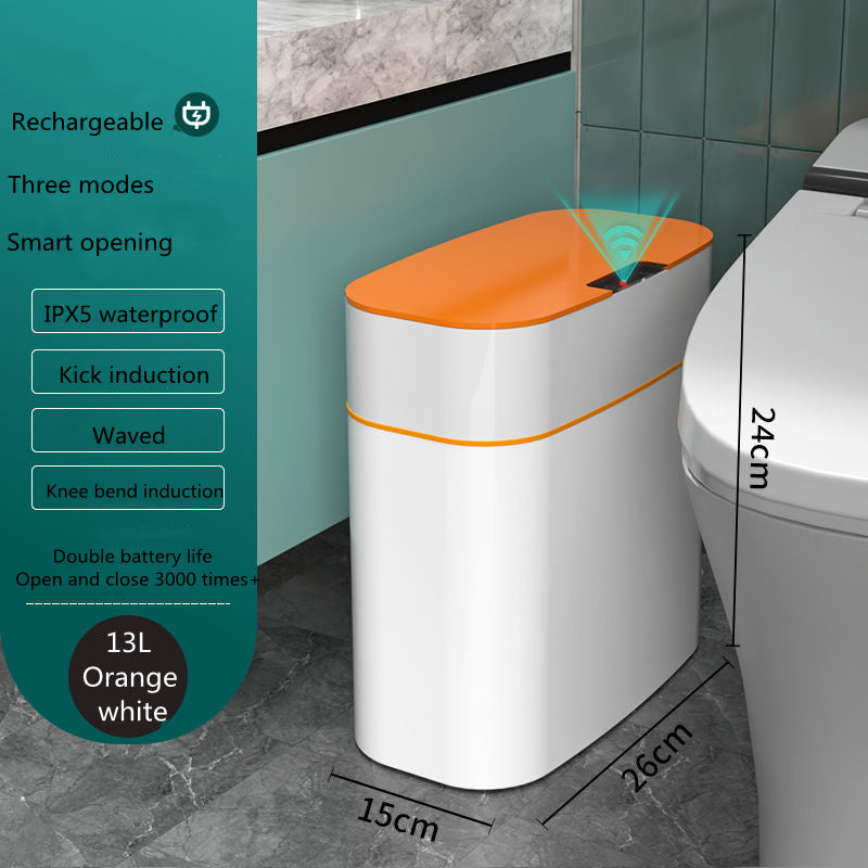 “Smart Trash Can with Lid”