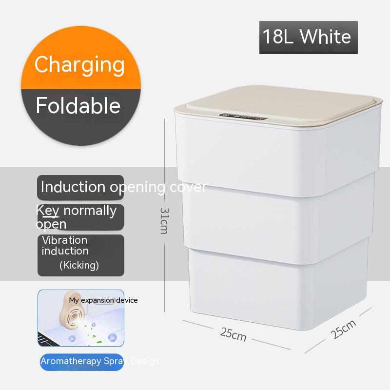 “Smart Trash Can with Lid”