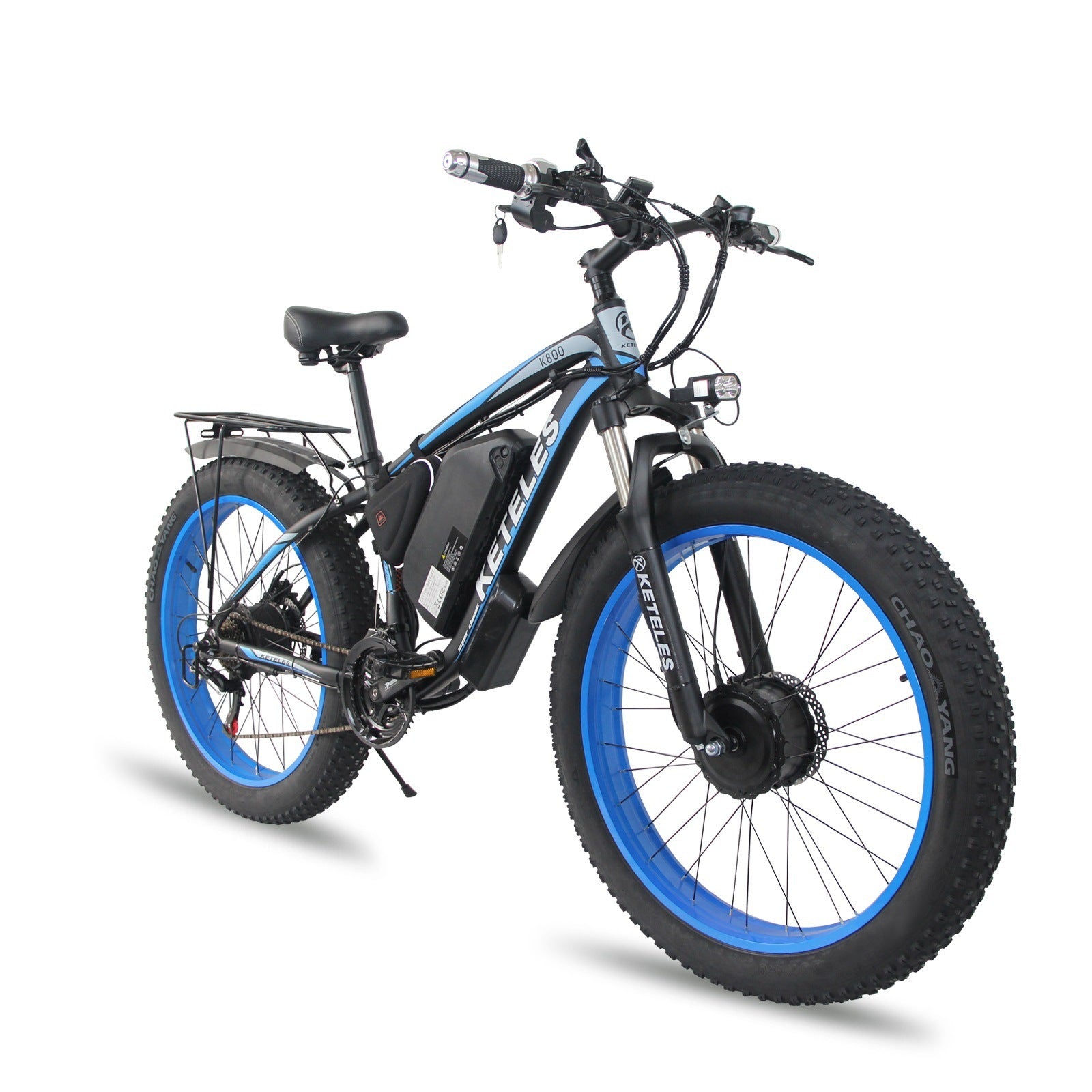 “Dual Motor 21-Speed Electric Bike”