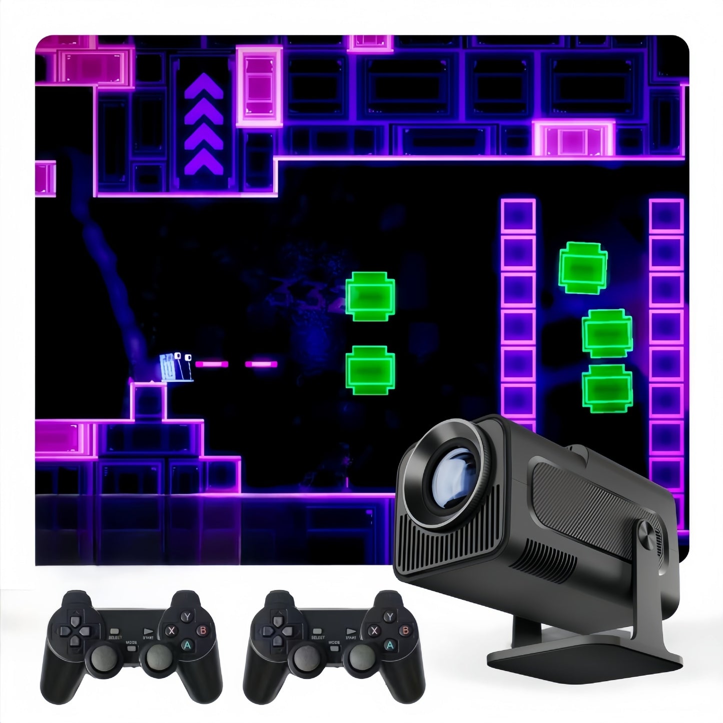 “Android Projector Game Console: Portable Home Gaming Powerhouse”