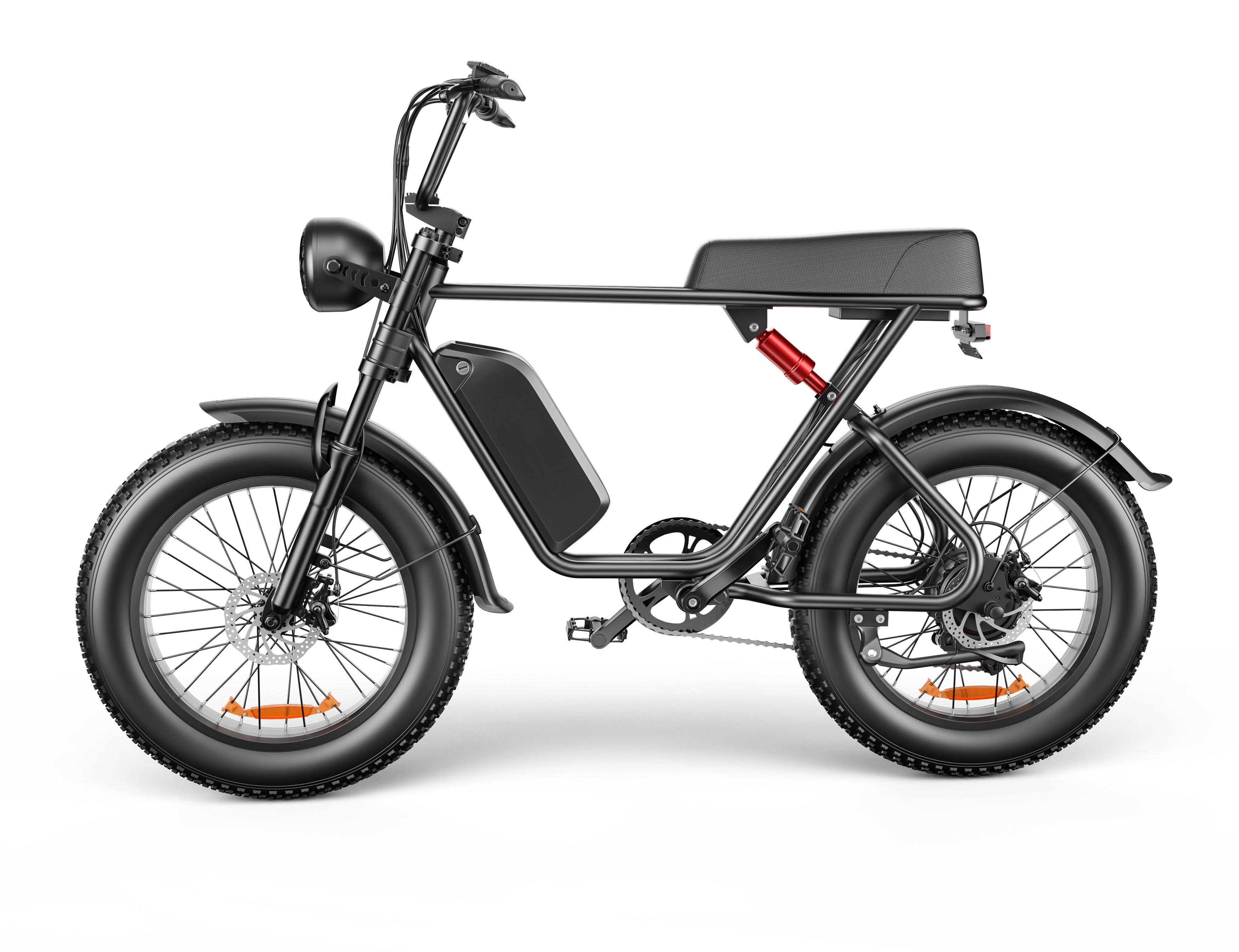 “C91 20 Inch 17.5A Black Electric Bike”