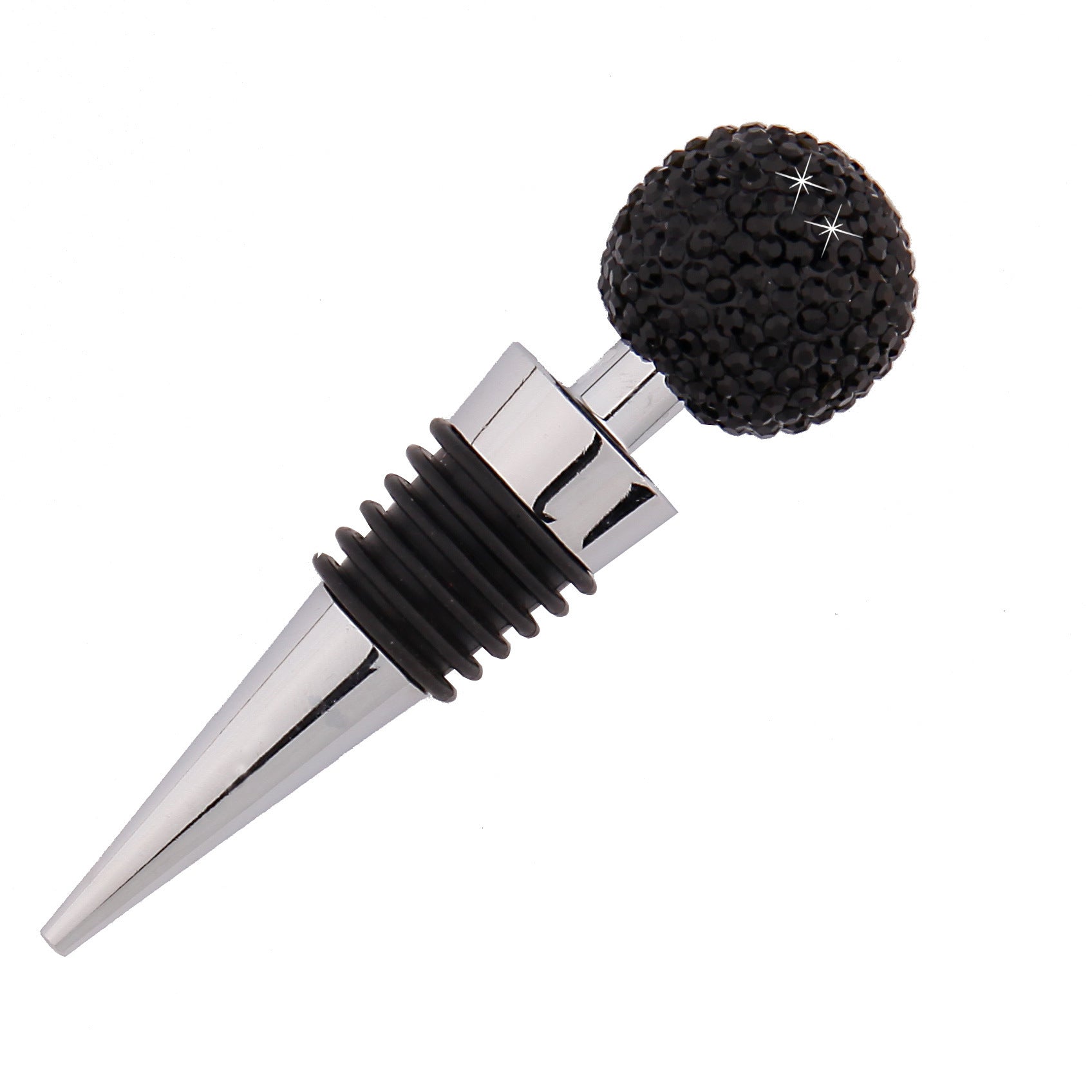 “Crystal Ball Wine Stopper – Elegant Preservative Wine Bottle Stopper”