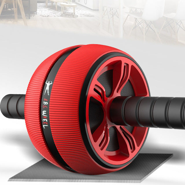 “Silent TPR Abdominal Wheel Roller Trainer”