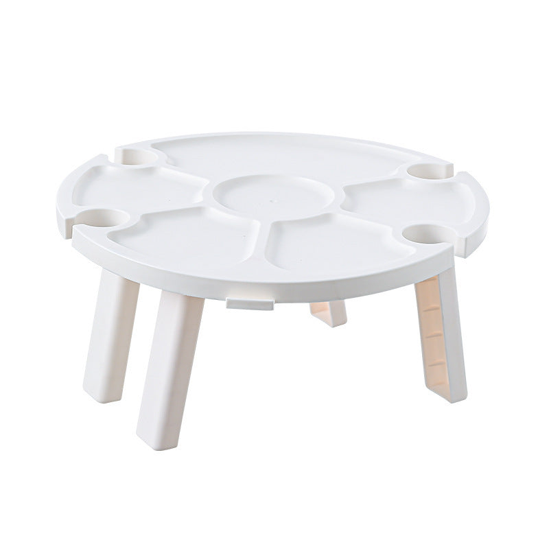 “Outdoor Beach Folding Wine Table”