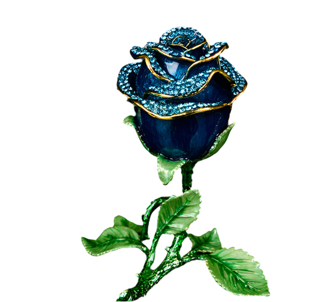 “Metal Rose Jewelry Box Decoration Ideas”