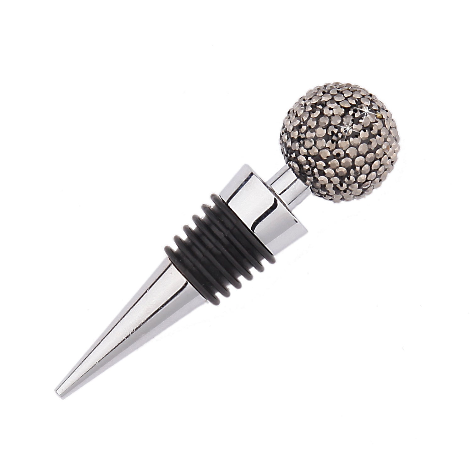 “Crystal Ball Wine Stopper – Elegant Preservative Wine Bottle Stopper”