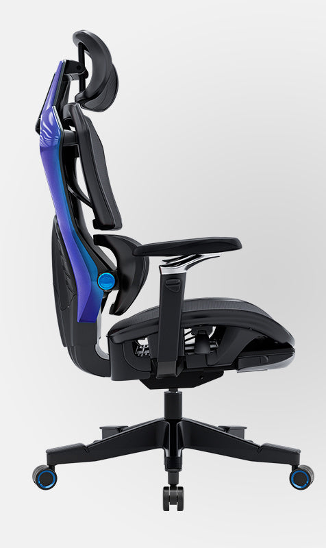 “Ergonomic Men’s Gaming Chair with Waist Support & Reclining Feature”