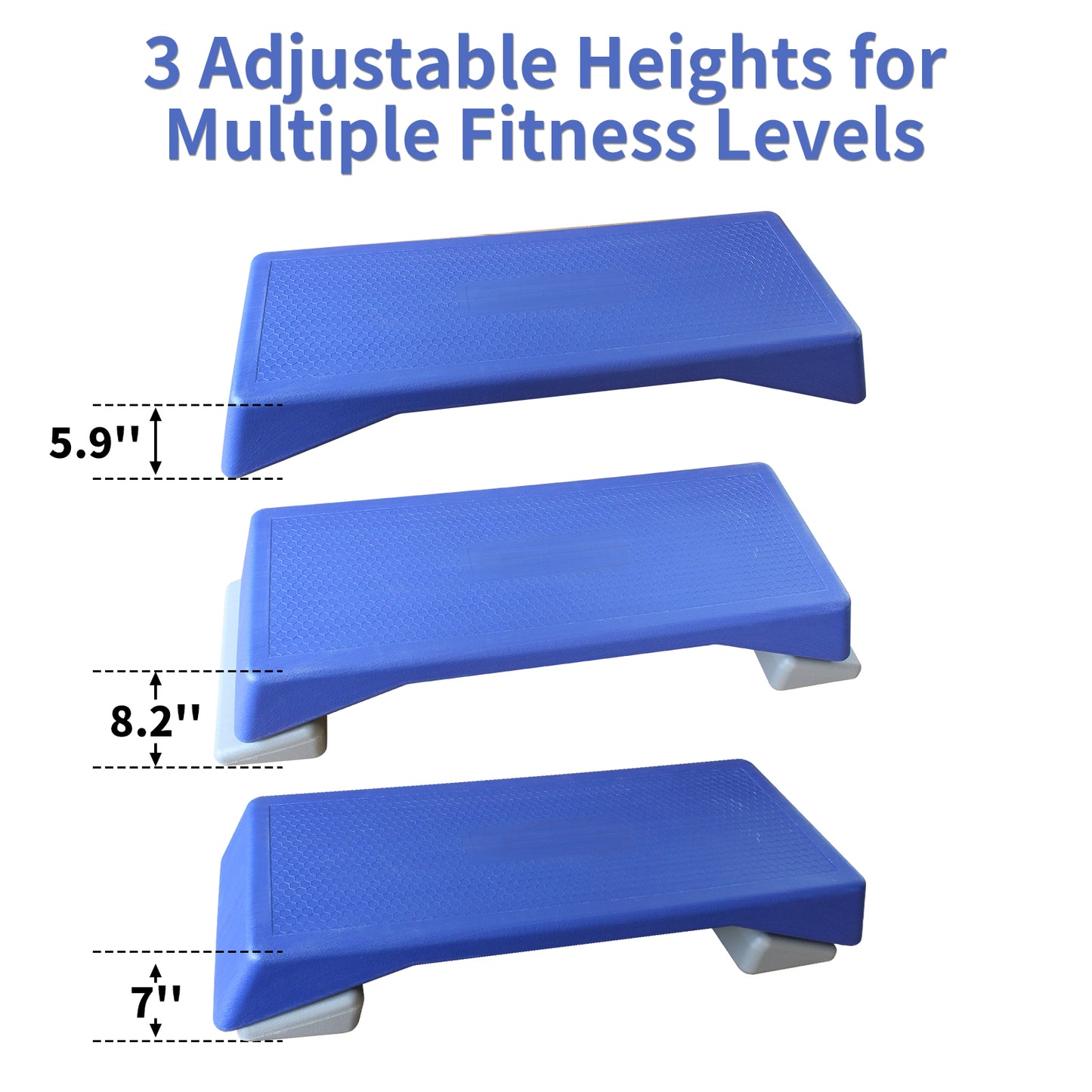 “Adjustable Fitness Stepper Trainer”