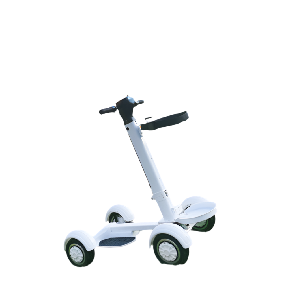 “Four-Wheel Electric Folding Golf Scooter”