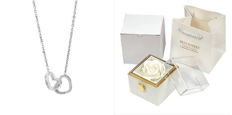 “Rotating Soap Flower Rose Gift Box”