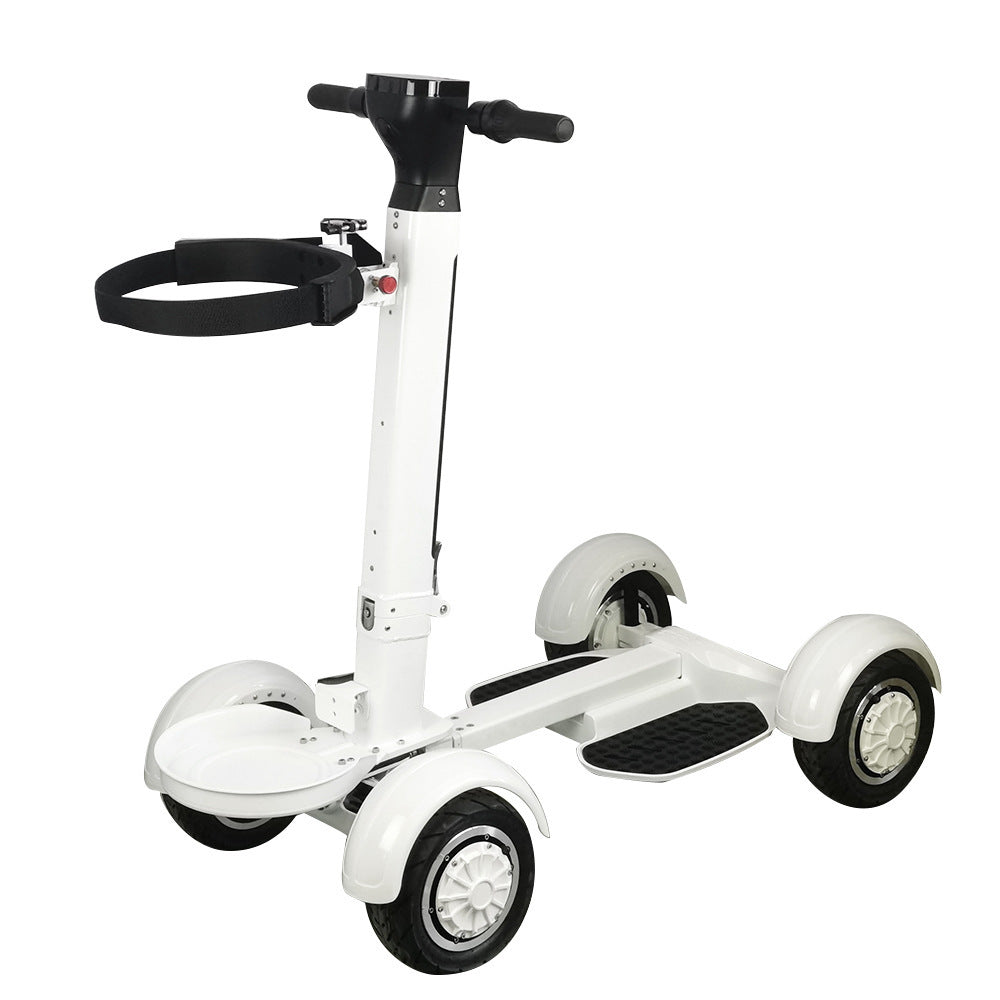 “Four-Wheel Electric Folding Golf Scooter”