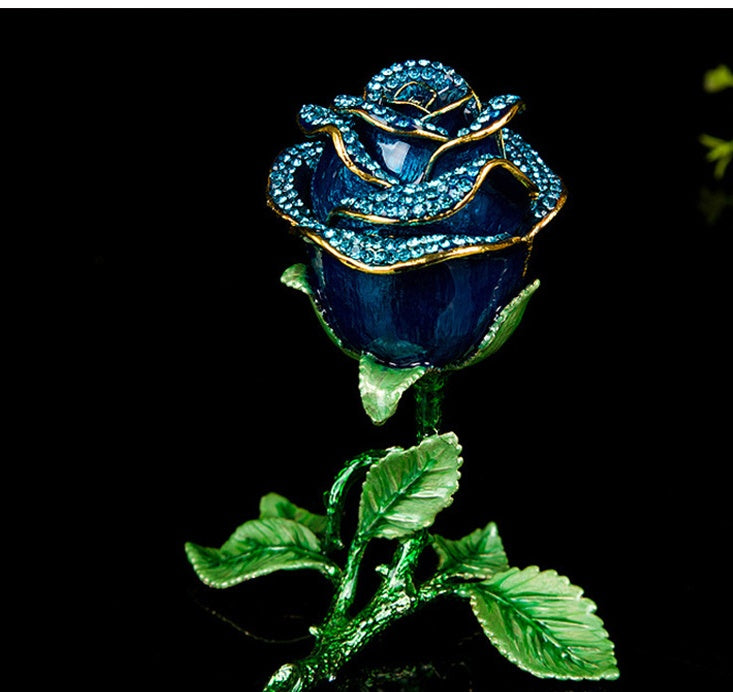 “Metal Rose Jewelry Box Decoration Ideas”