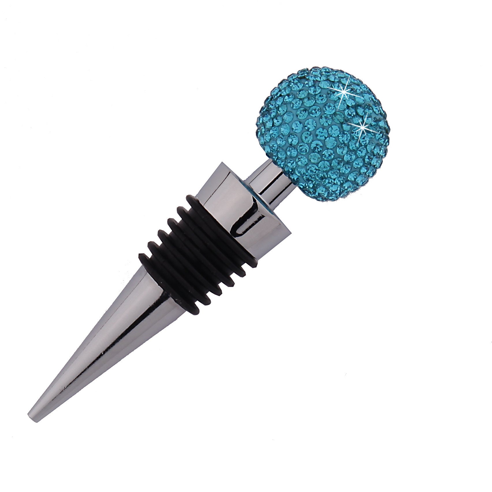 “Crystal Ball Wine Stopper – Elegant Preservative Wine Bottle Stopper”