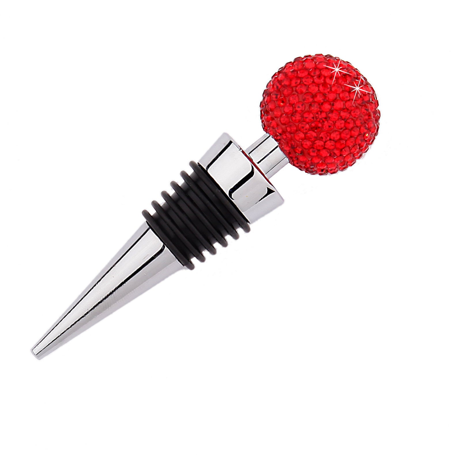 “Crystal Ball Wine Stopper – Elegant Preservative Wine Bottle Stopper”